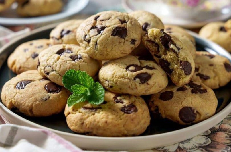 Cookies americane cu ciocolată și interior moale