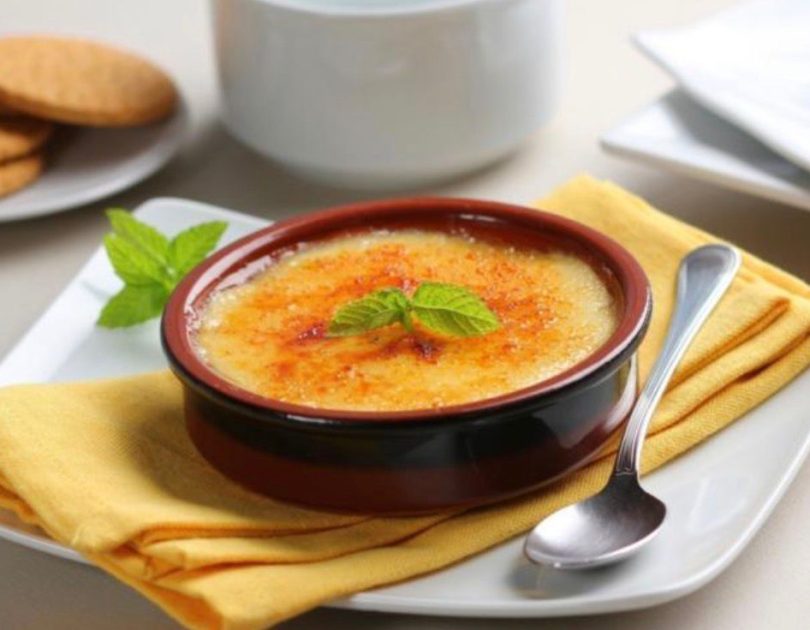 Creme brulee cu vanilie