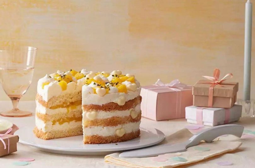 Tort cu mango și cremă mascarpone