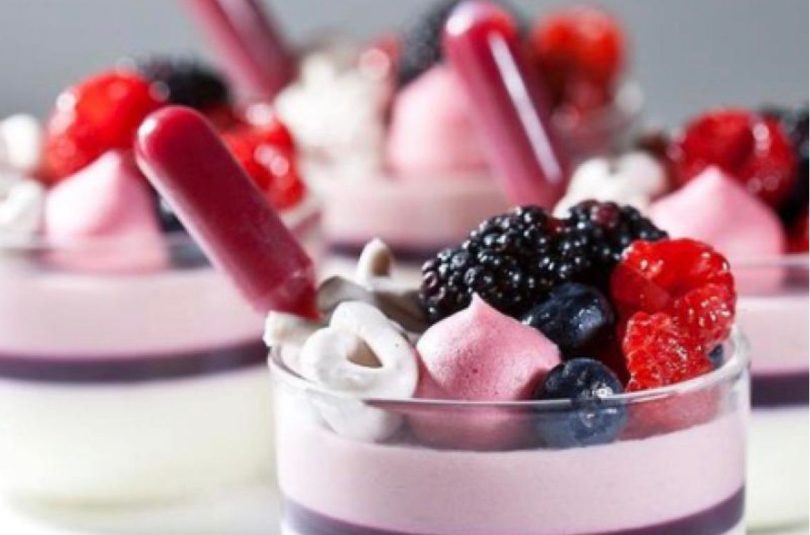Mousse de fructe de pădure