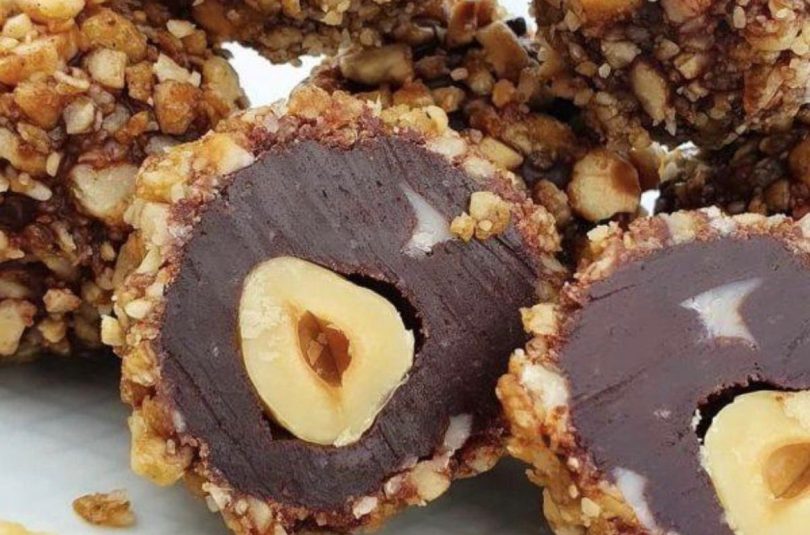 6 Trufe de ciocolată cu cacao și rom