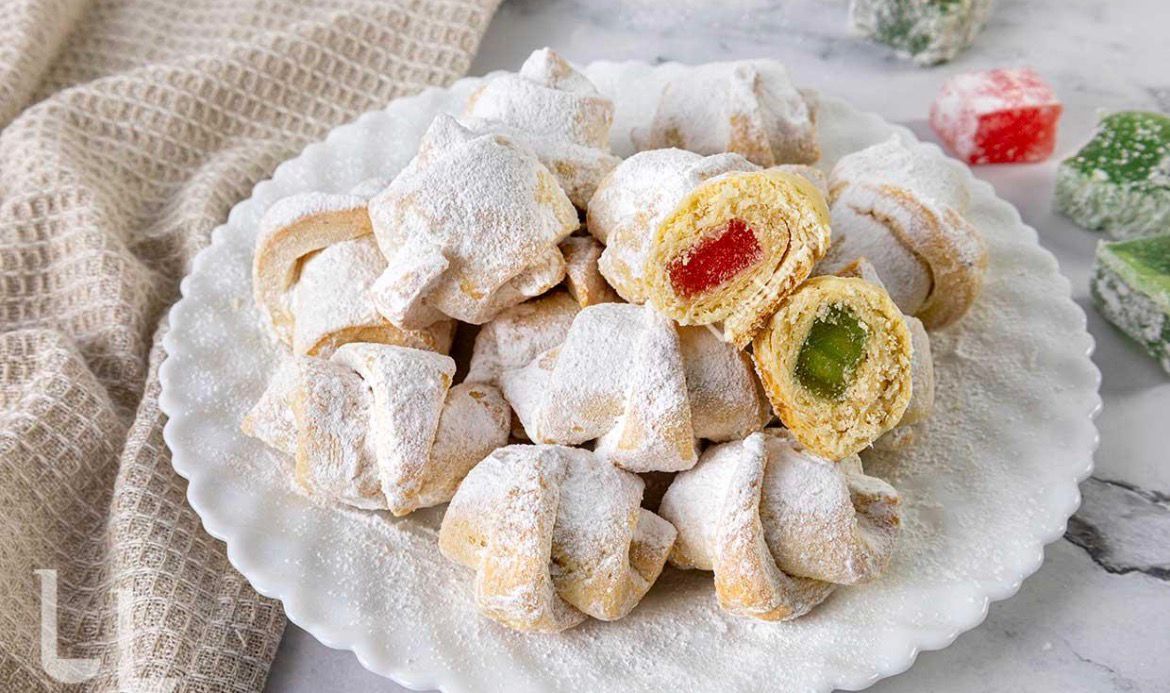 8 Cornulețe fragede cu rahat